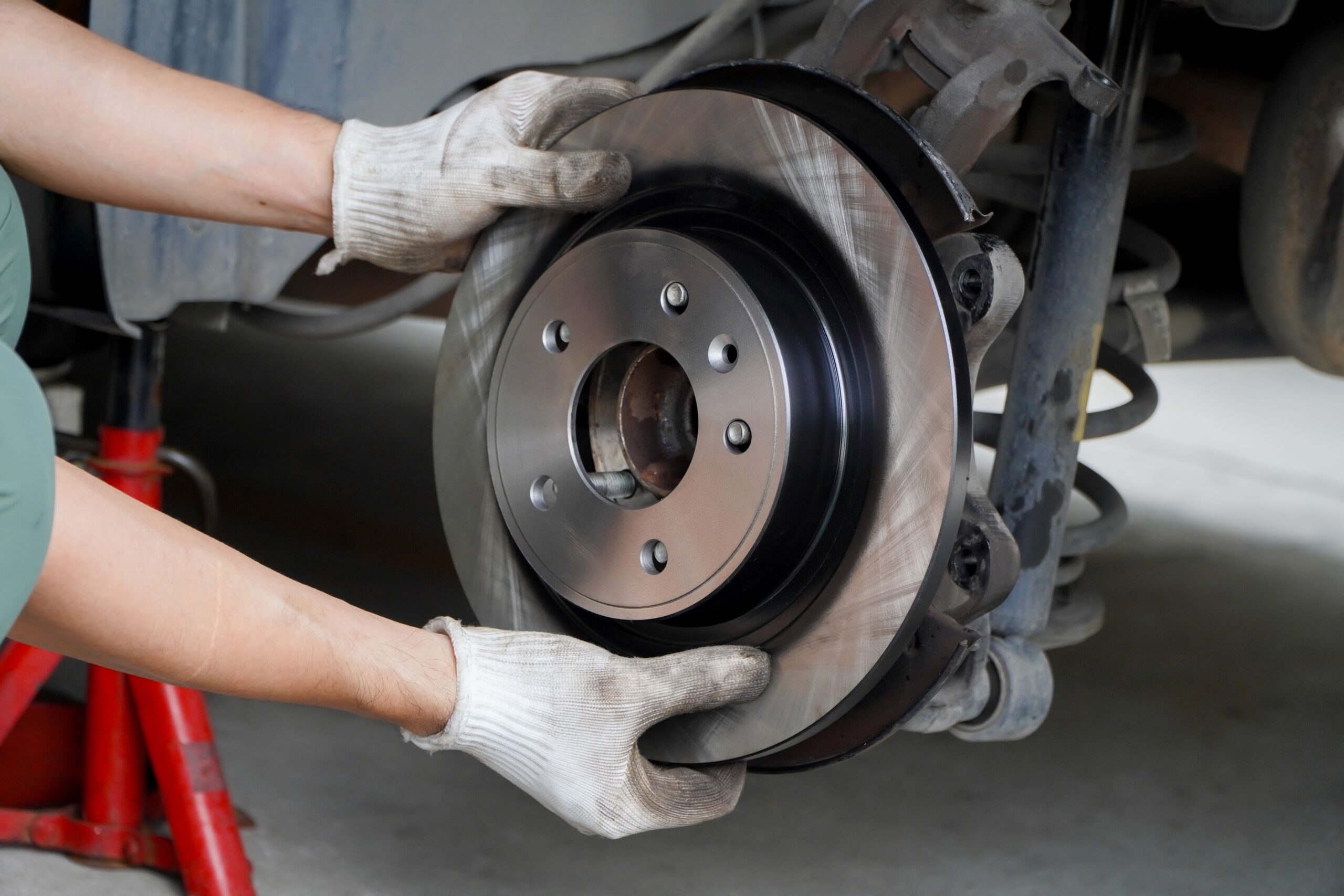 Brake Repairs been carried out by a mechanic