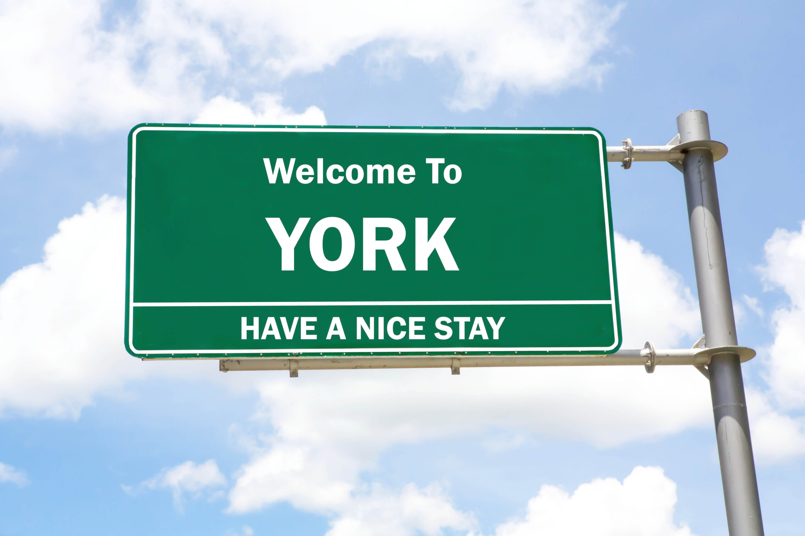 City Of York Sign