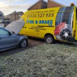 the tyre brake van logo
