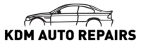 kdm auto repairs logo